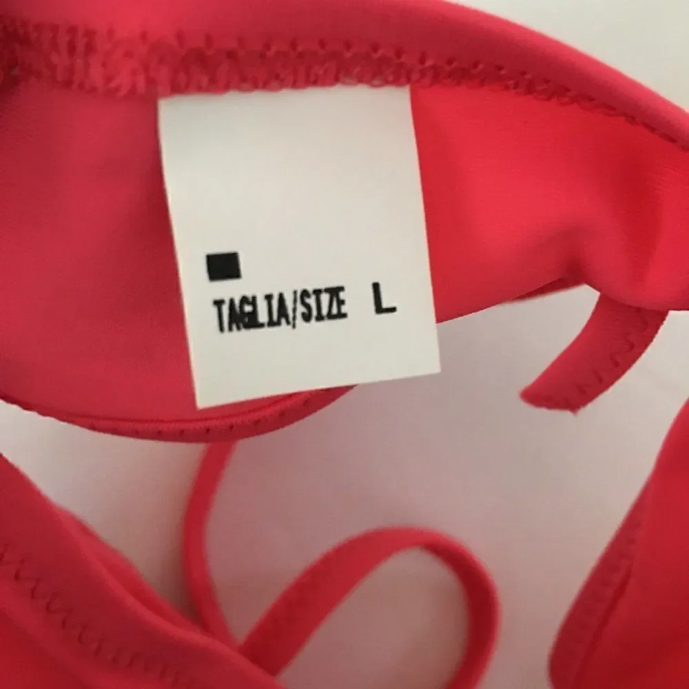 Benetton bright coral young girls bathing suit